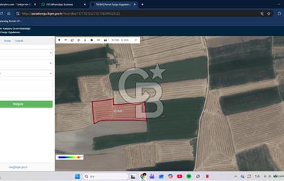 Temelli Bacı'da SATILIK hisseli 3096m2 TARLA