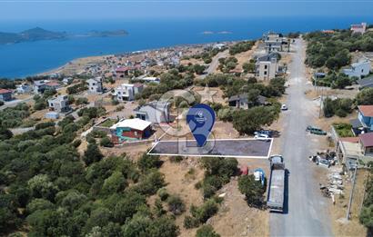 ÇANDARLI BİMEYKODA DENİZ VE ADALAR MANZARALI 429 m² İMARLI ARSA
