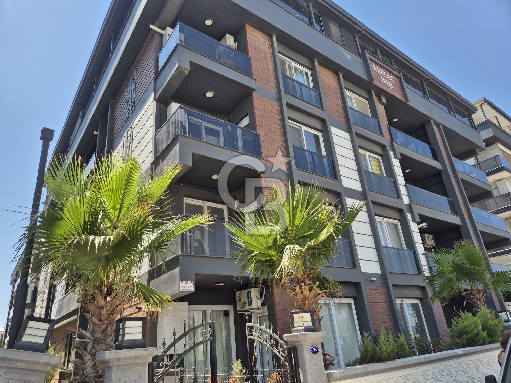 Menemen Seyrek Kiralık Kış Bahçeli 1+1 Yeni Bina da Daire