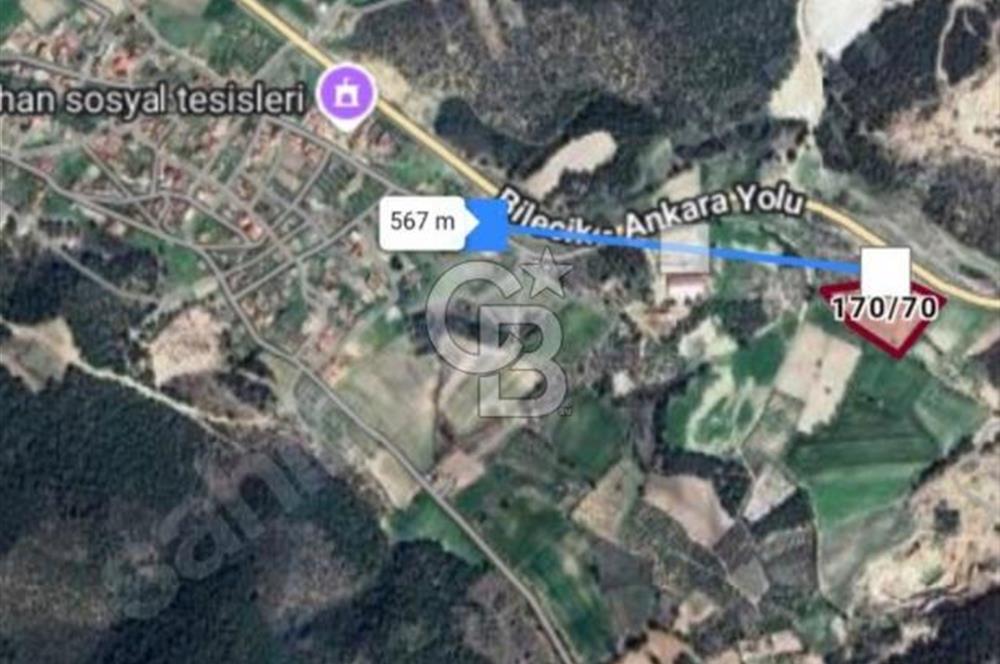 GÖLPAZARI YENİPAZAR ANAYOLUNA CEPHELİ KÖY MÜCAVİR ALANINA 9670 M2