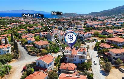 Datça Merkeze Yakın Eşyalı - Bahçeli 1+1 Geniş Daire