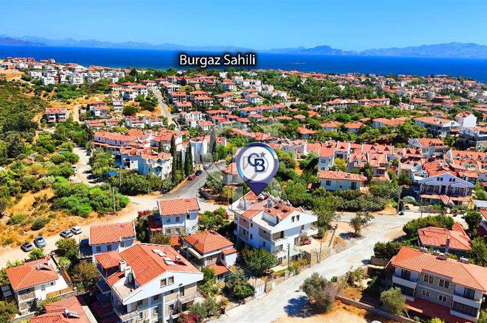 Datça Merkeze Yakın Eşyalı - Bahçeli 1+1 Geniş Daire