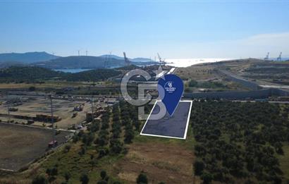 ALİAĞA SAMURLU MAH.SATILIK 10.000 M² DEPO İMARLI ARAZİ