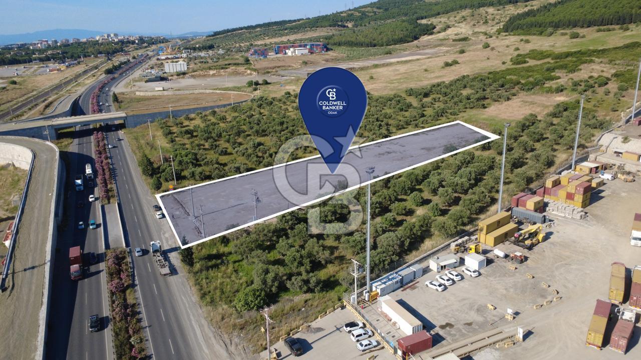 ALİAĞA SAMURLU MAH.SATILIK 10.000 M² DEPO İMARLI ARAZİ