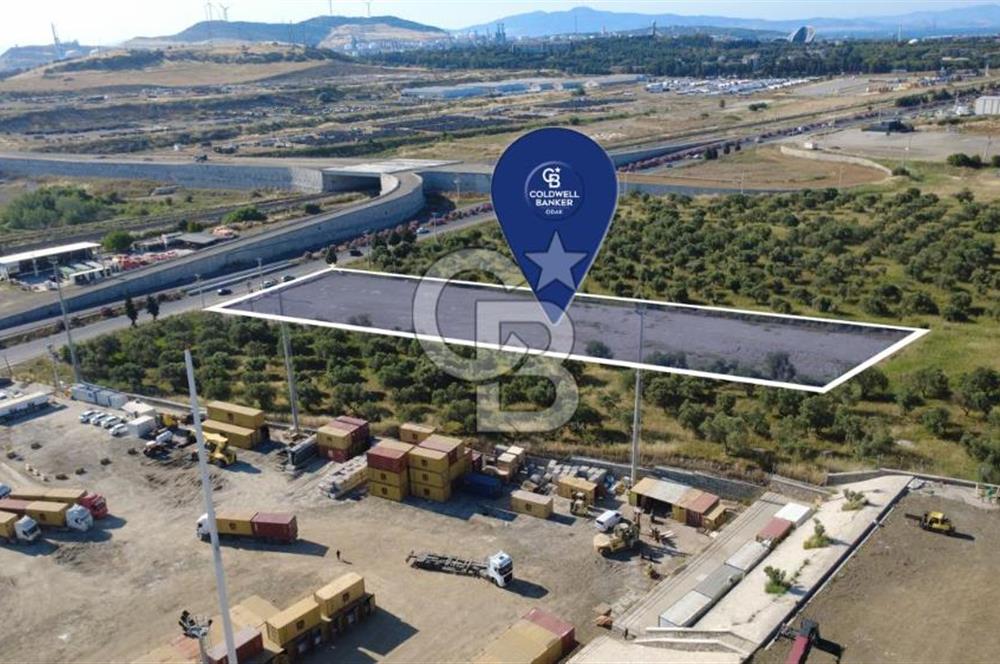 ALİAĞA SAMURLU MAH.SATILIK 10.000 M² DEPO İMARLI ARAZİ