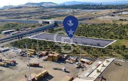 ALİAĞA SAMURLU MAH.SATILIK 10.000 M² DEPO İMARLI ARAZİ