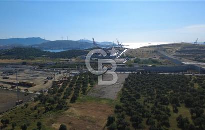 ALİAĞA SAMURLU MAH.SATILIK 10.000 M² DEPO İMARLI ARAZİ