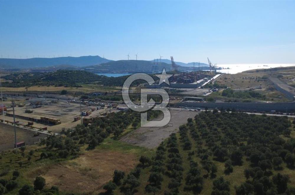 ALİAĞA SAMURLU MAH.SATILIK 10.000 M² DEPO İMARLI ARAZİ