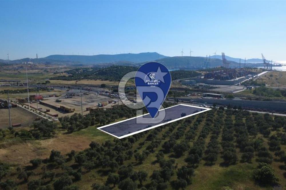 ALİAĞA SAMURLU MAH.SATILIK 10.000 M² DEPO İMARLI ARAZİ