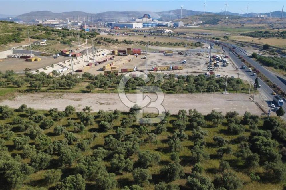ALİAĞA SAMURLU MAH.SATILIK 10.000 M² DEPO İMARLI ARAZİ