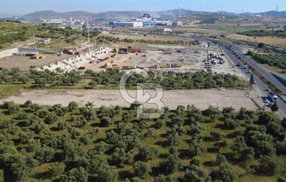 ALİAĞA SAMURLU MAH.SATILIK 10.000 M² DEPO İMARLI ARAZİ