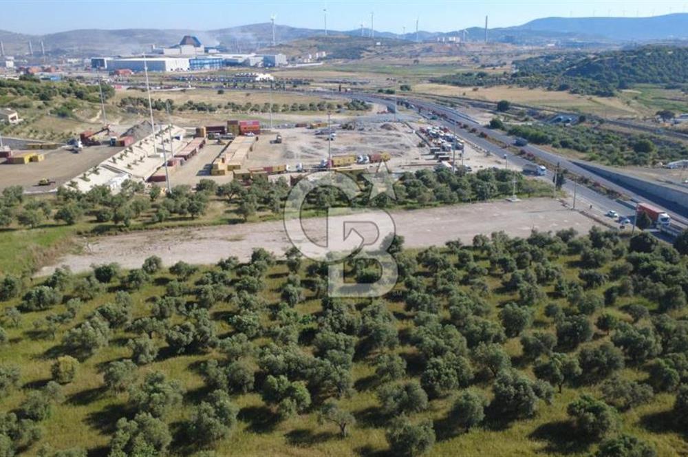 ALİAĞA SAMURLU MAH.SATILIK 10.000 M² DEPO İMARLI ARAZİ