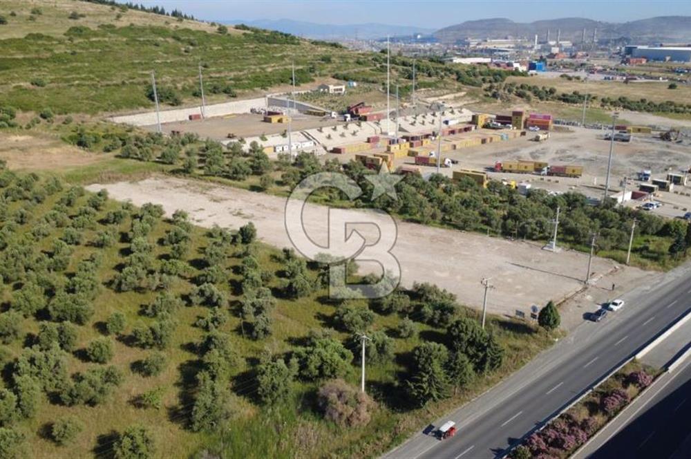 ALİAĞA SAMURLU MAH.SATILIK 10.000 M² DEPO İMARLI ARAZİ