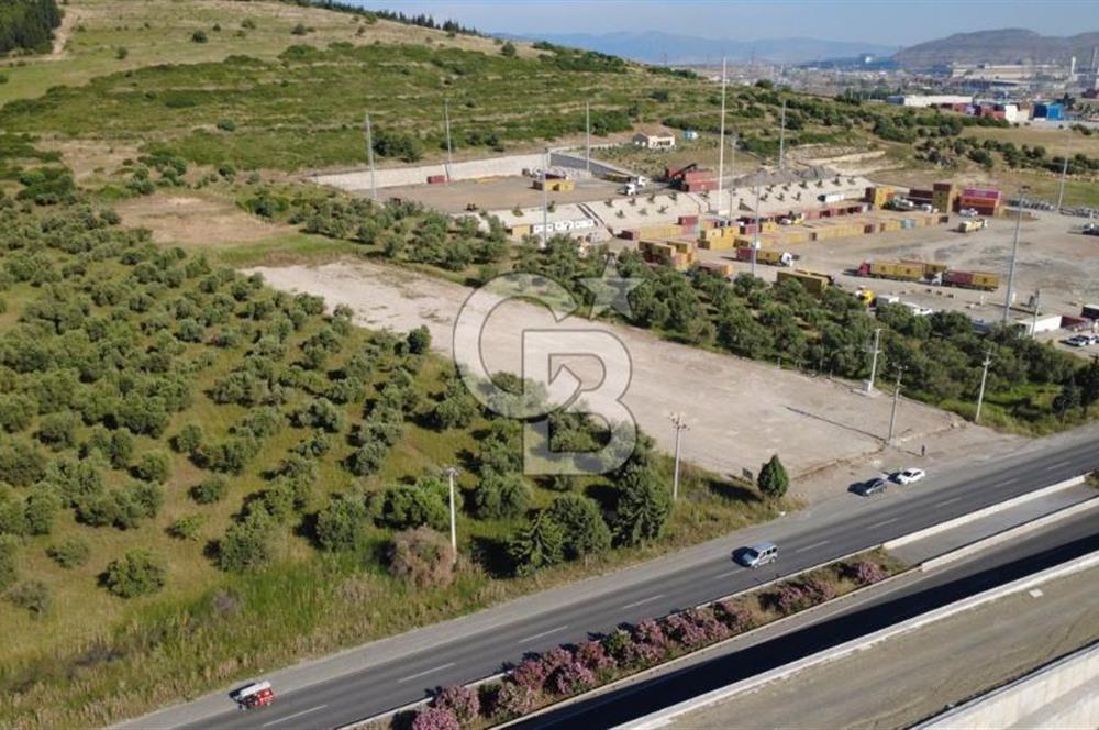ALİAĞA SAMURLU MAH.SATILIK 10.000 M² DEPO İMARLI ARAZİ
