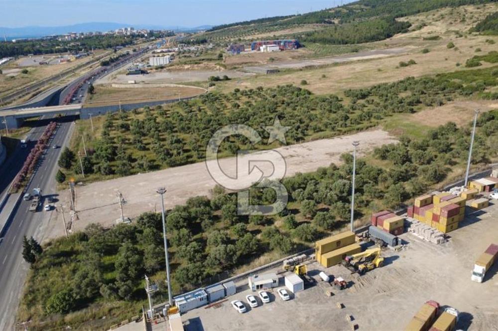 ALİAĞA SAMURLU MAH.SATILIK 10.000 M² DEPO İMARLI ARAZİ