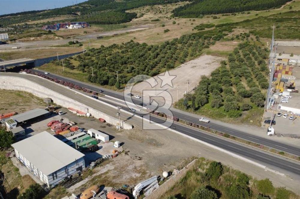 ALİAĞA SAMURLU MAH.SATILIK 10.000 M² DEPO İMARLI ARAZİ