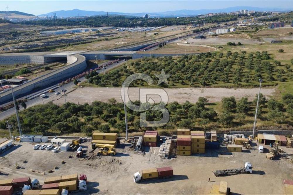 ALİAĞA SAMURLU MAH.SATILIK 10.000 M² DEPO İMARLI ARAZİ