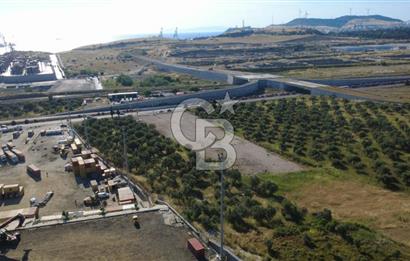 ALİAĞA SAMURLU MAH.SATILIK 10.000 M² DEPO İMARLI ARAZİ