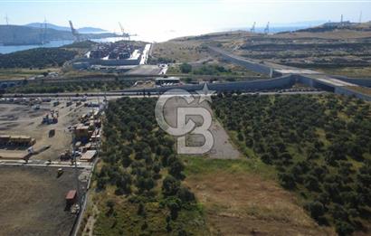ALİAĞA SAMURLU MAH.SATILIK 10.000 M² DEPO İMARLI ARAZİ