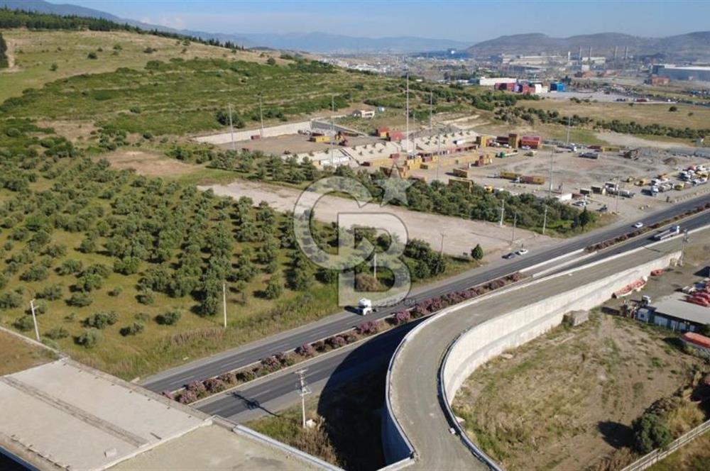 ALİAĞA SAMURLU MAH.SATILIK 10.000 M² DEPO İMARLI ARAZİ
