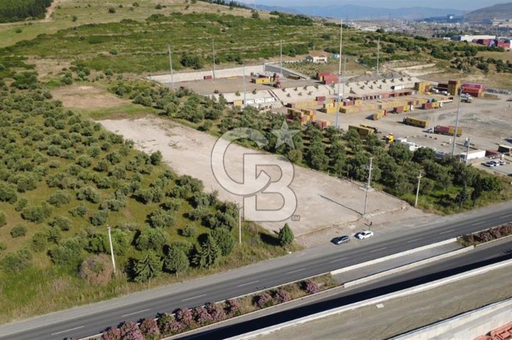 ALİAĞA SAMURLU MAH.SATILIK 10.000 M² DEPO İMARLI ARAZİ