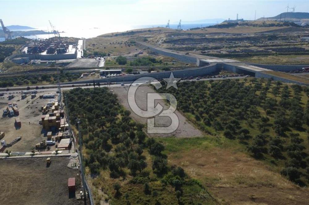ALİAĞA SAMURLU MAH.SATILIK 10.000 M² DEPO İMARLI ARAZİ