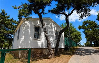 BÜYÜKADA'DA DENİZ VE ORMAN MANZARALI 2. DERECE TARİHİ ESER KÖŞK