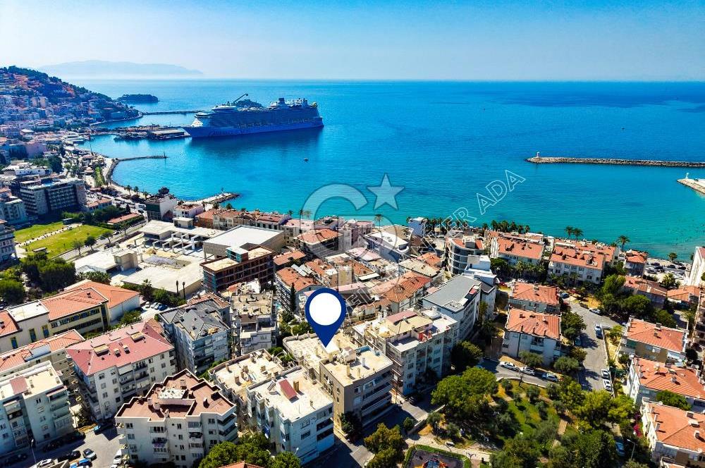 Kuşadası Merkezde | Denize, Çarşıya ve Marinaya Yürüme Mesafesinde 3+1