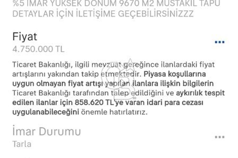 GÖLPAZARI YENİPAZAR ANAYOLUNA CEPHELİ KÖY MÜCAVİR ALANINA 9670 M2