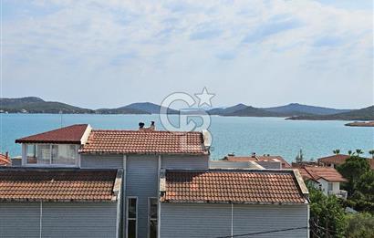 Cunda Merkez'e Yürüme Mesafesinde Deniz Manzaralı 3+2 Villa