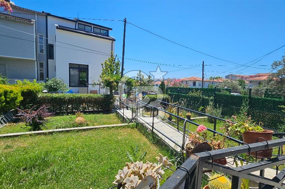 Cunda Merkez'e Yürüme Mesafesinde Deniz Manzaralı 3+2 Villa
