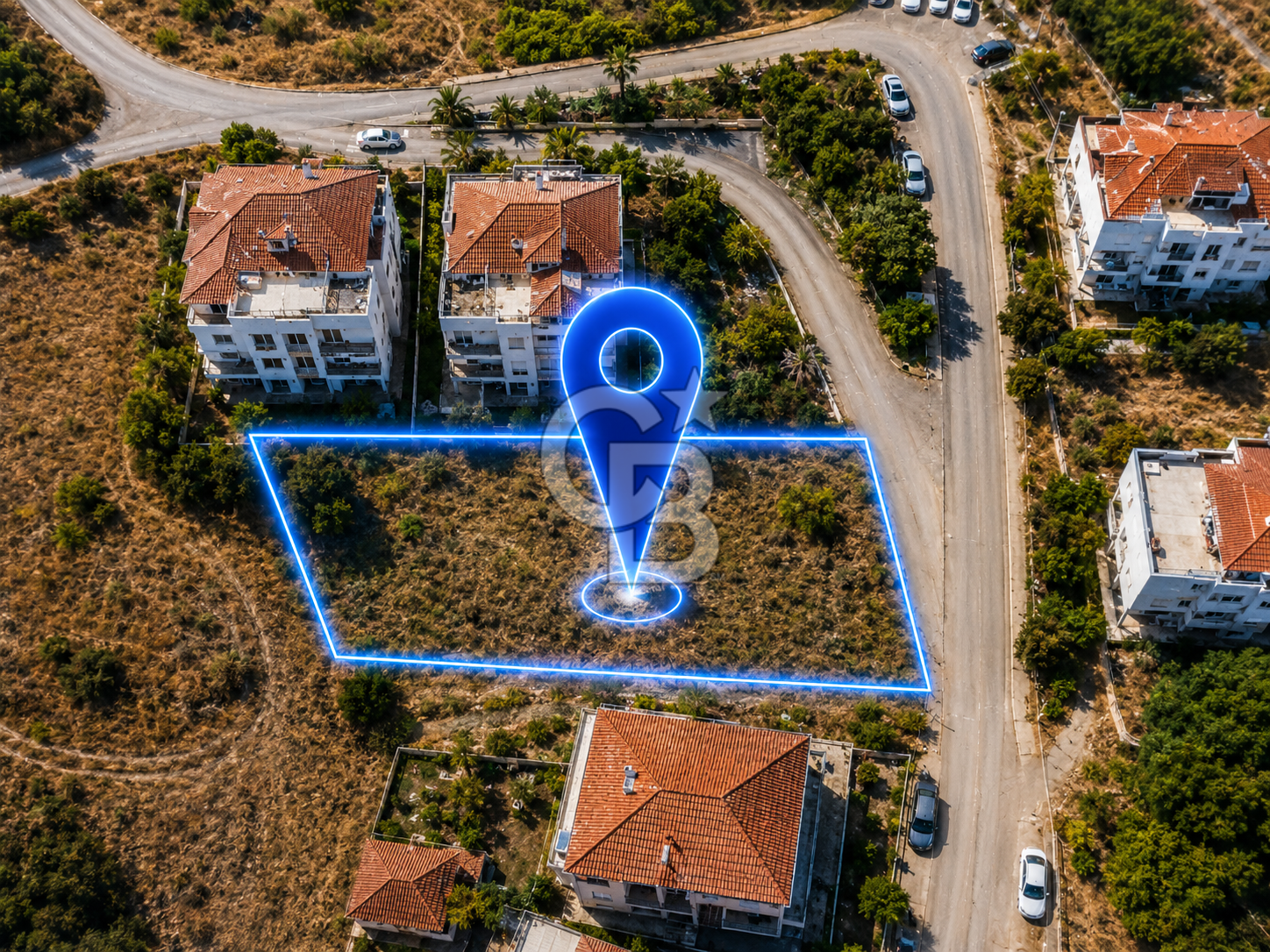 Ayvalık Badavut Sarımsak Mevkiinde 615 m² Satılık Arsa