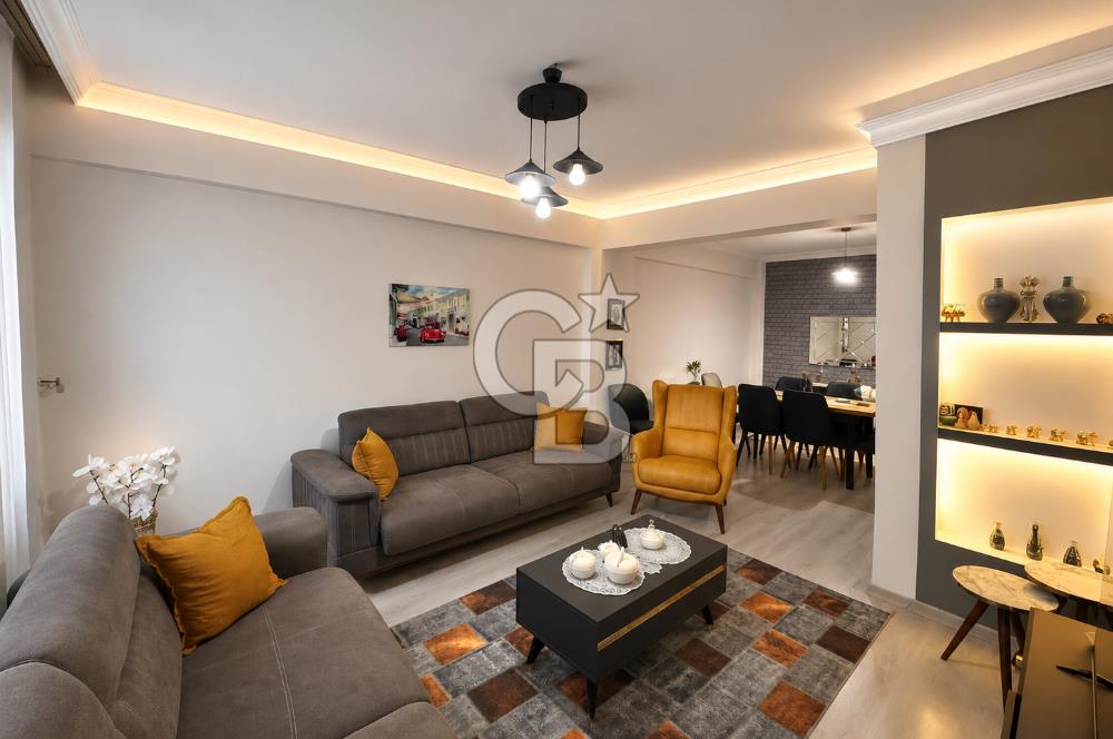 KARŞIYAKA AKSOY'DA 2+1 BAHÇELİ KAPALI MUTFAK 115m2 SATILIK DAİRE