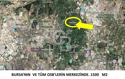 BURSA'NIN MERKEZİNDE HER TÜRLÜ PROJEYE UYGUN KİRALIK