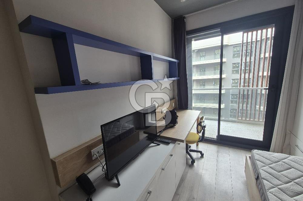Coordinat Bornova Eşyalı Balkonlu Kiralık 1+0 Daire