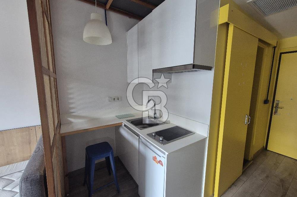Coordinat Bornova Eşyalı Balkonlu Kiralık 1+0 Daire