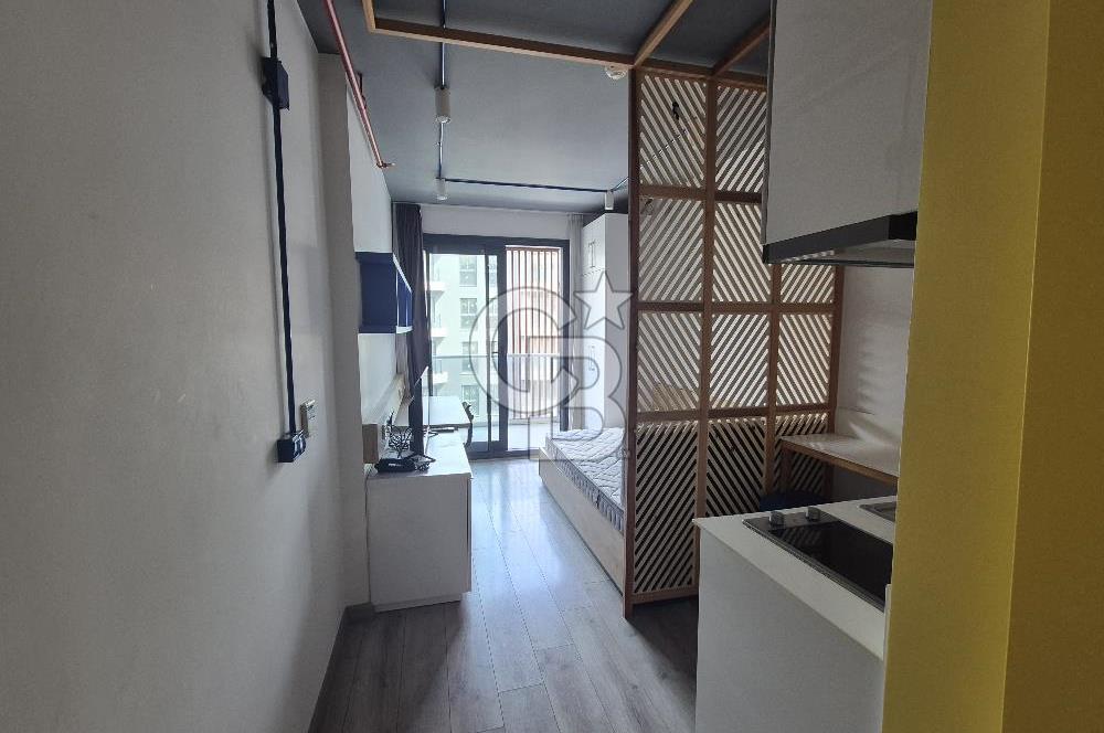 Coordinat Bornova Eşyalı Balkonlu Kiralık 1+0 Daire