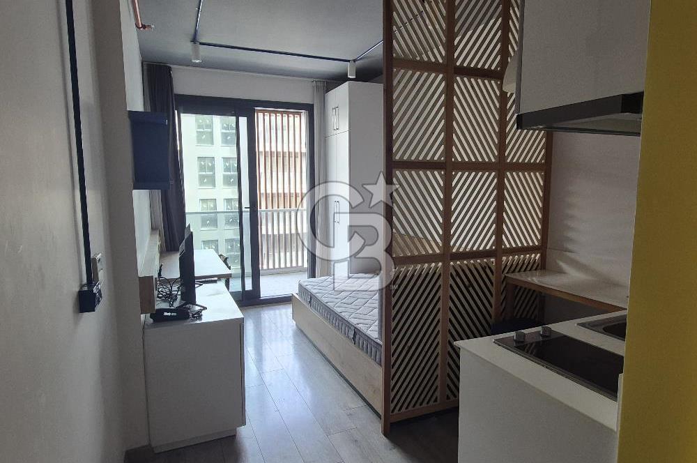 Coordinat Bornova Eşyalı Balkonlu Kiralık 1+0 Daire