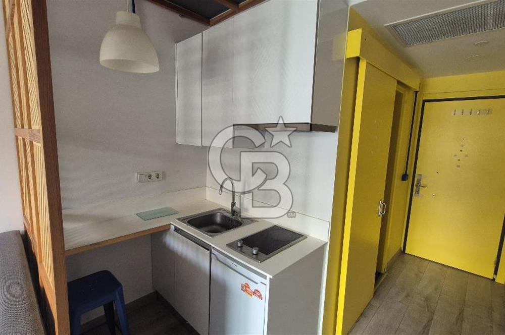 Coordinat Bornova Eşyalı Balkonlu Kiralık 1+0 Daire