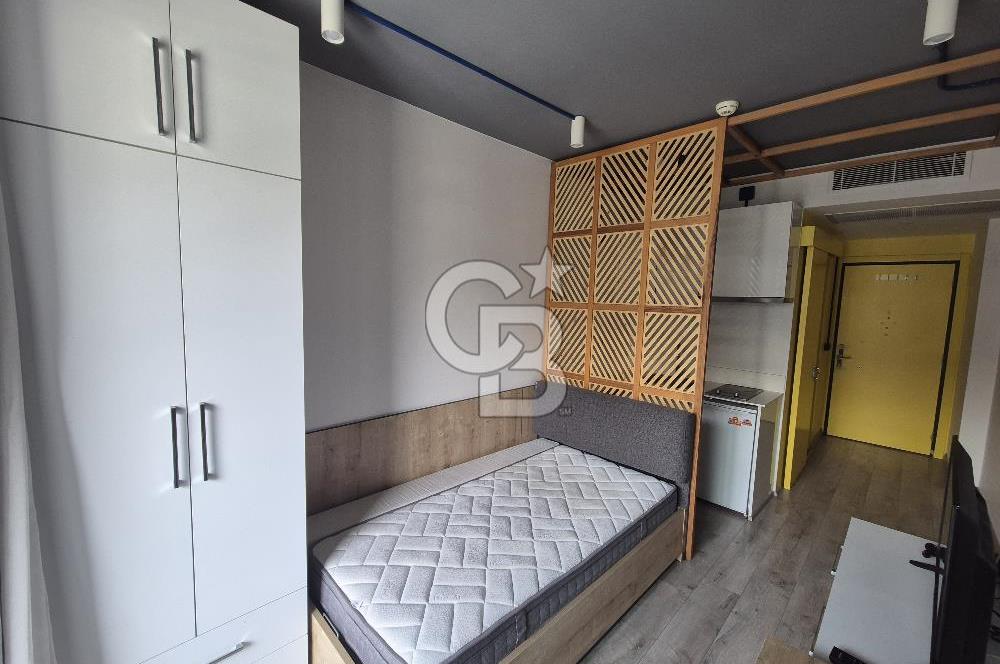Coordinat Bornova Eşyalı Balkonlu Kiralık 1+0 Daire
