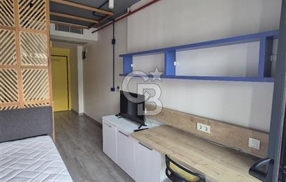 Coordinat Bornova Eşyalı Balkonlu Kiralık 1+0 Daire