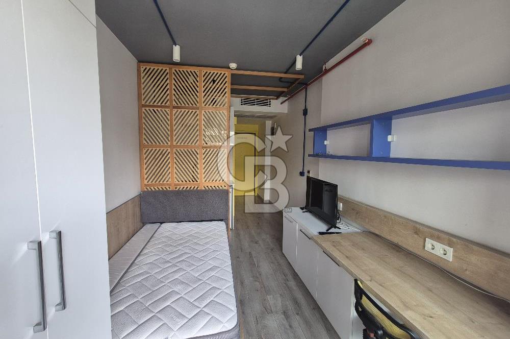 Coordinat Bornova Eşyalı Balkonlu Kiralık 1+0 Daire