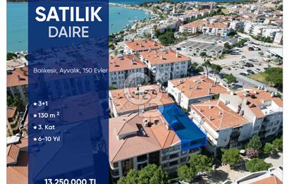 AYVALIK 150 EVLER MAH. MERKEZİ KONUM SATILIK 3+1 DAİRE