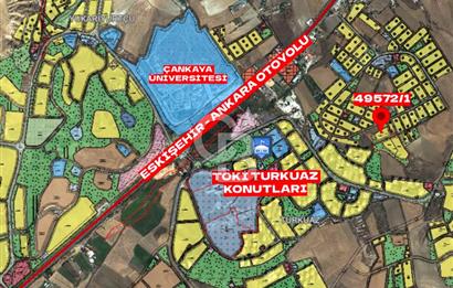 TURKUAZ TOKİLERE KOMŞU DAİRE GETİRİLİ ARSA HİSSESİ