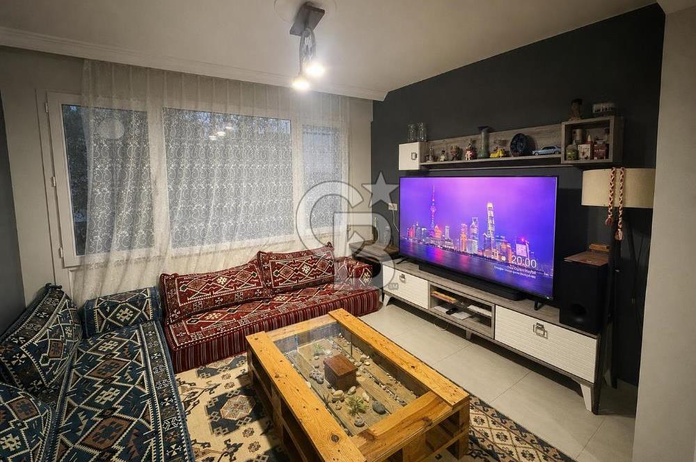 BORNOVA İNÖNÜ MAHALLESİ’NDE BAHÇE KULLANIMLI, DOĞALGAZLI 3+1 SATILIK DAİRE