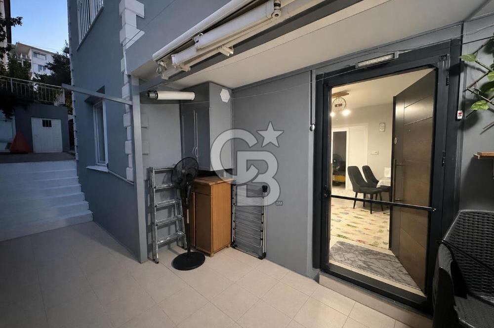 BORNOVA İNÖNÜ MAHALLESİ’NDE BAHÇE KULLANIMLI, DOĞALGAZLI 3+1 SATILIK DAİRE