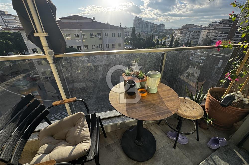 KARŞIYAKA İMBATLI MH GRAND CORNER EŞYALI  2+1 SATILIK DAİRE CB PH