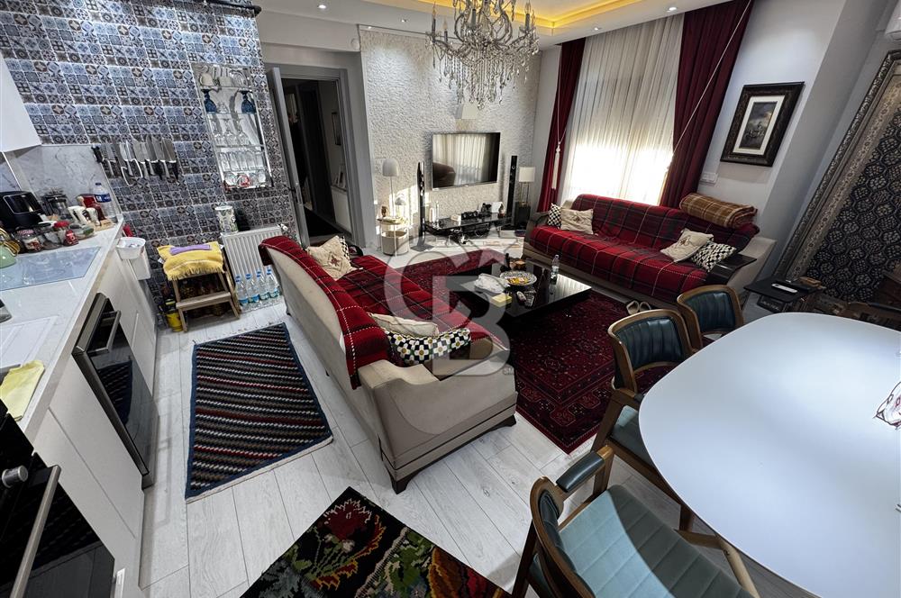 KARŞIYAKA İMBATLI MH GRAND CORNER EŞYALI  2+1 SATILIK DAİRE CB PH