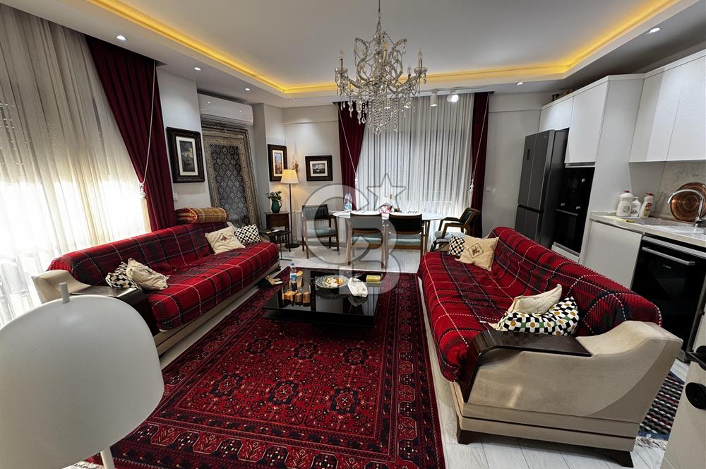 KARŞIYAKA İMBATLI MH GRAND CORNER EŞYALI  2+1 SATILIK DAİRE CB PH