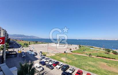 Alsancak Kordon'da Deniz Manzaralı, Tadilatlı 3+1 Kiralık Daire